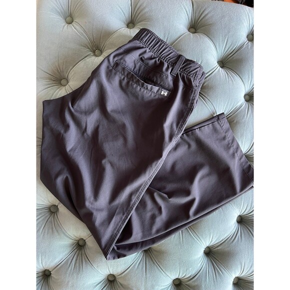 Under Armour Golf Pants Mens 36/30 Black - Picture 1 of 7